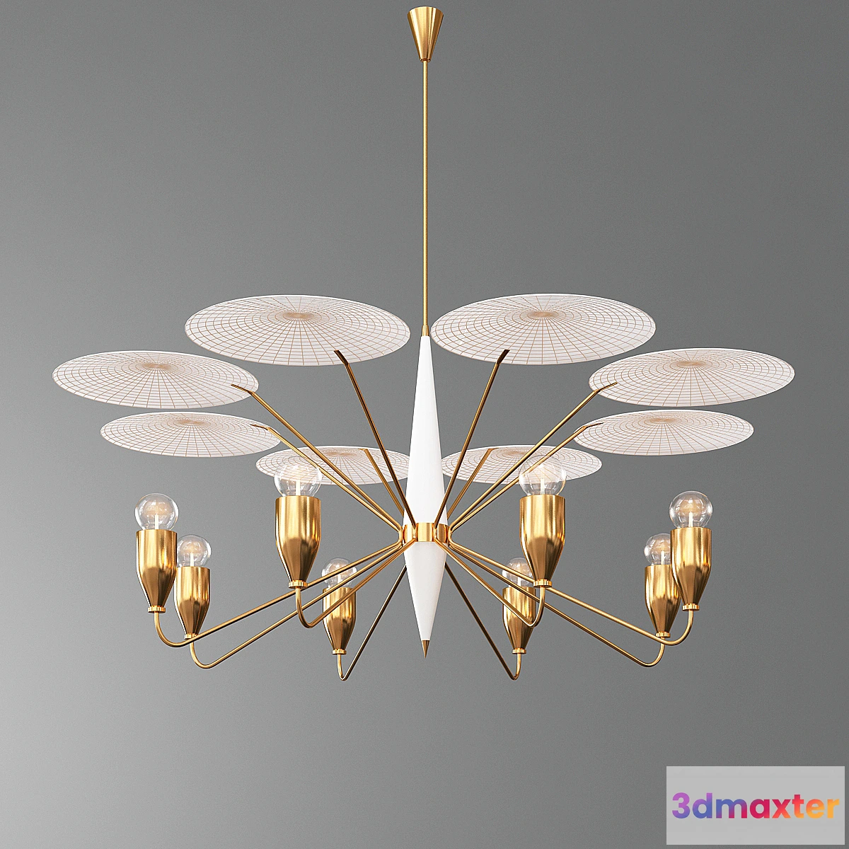 1446498 - Peggy Modern Chandelier 3D Max