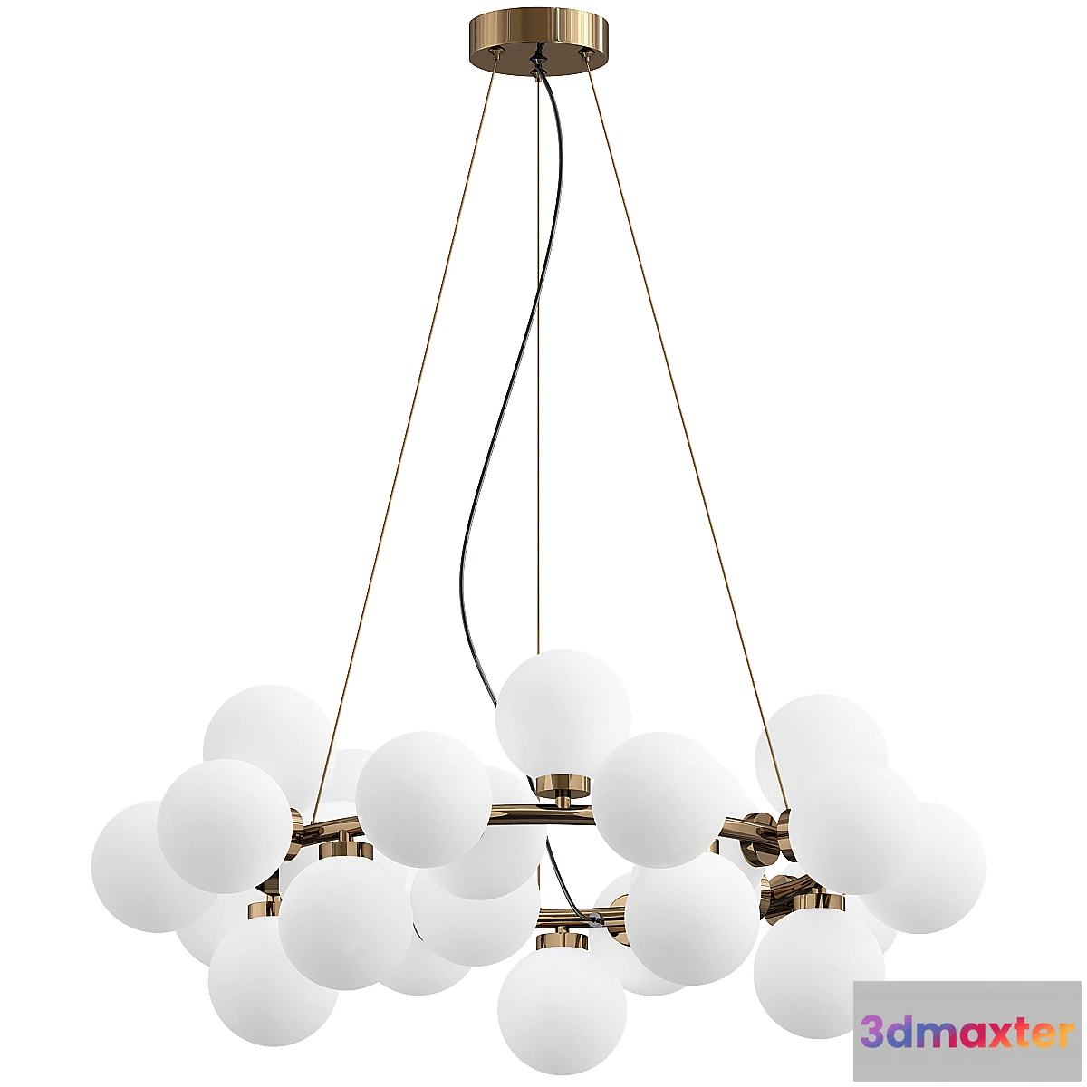 1446654 - Round Glass LED 3D Max