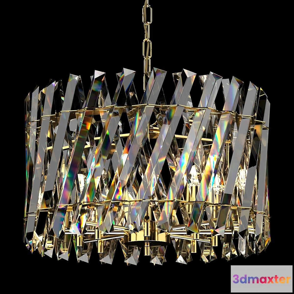 1446922 - Odeon light Selva 47968 Gold 3D Max