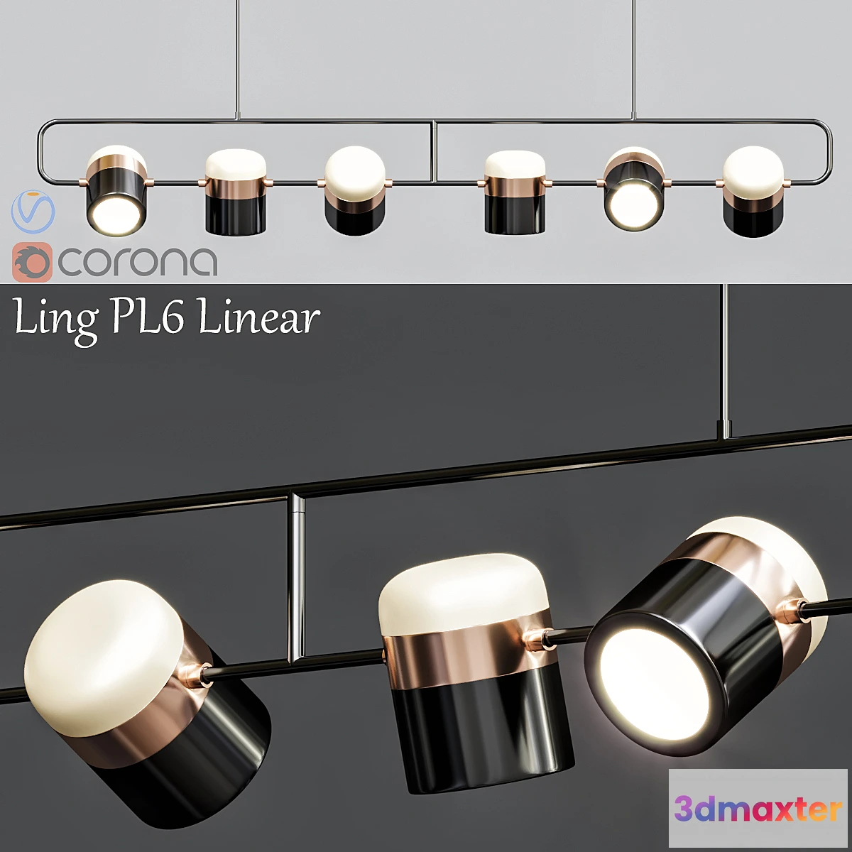 1447326 - Ling PL6 Linear 3D Max