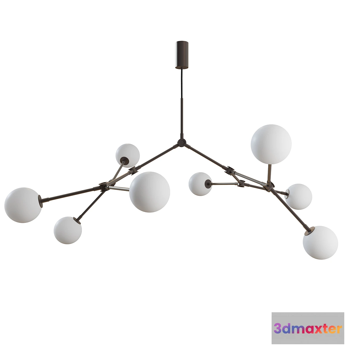 1447488 - DROP CHANDELIER - BULB by 101 Copenhagen 3D Max