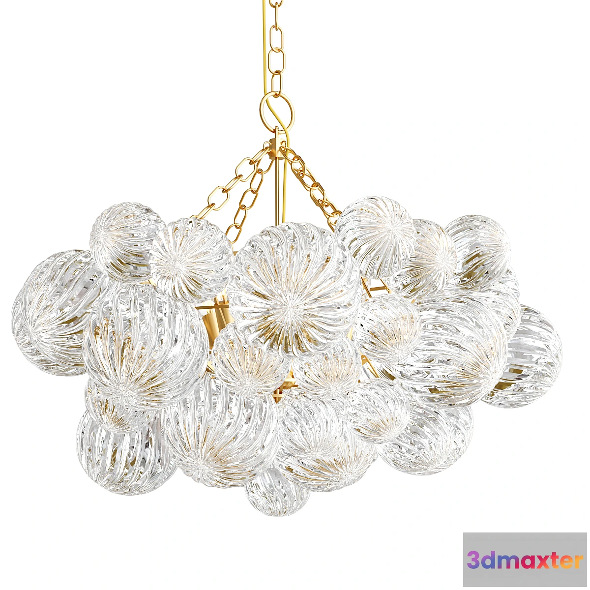 1447604 - TALIA Medium Chandelier 3D Max
