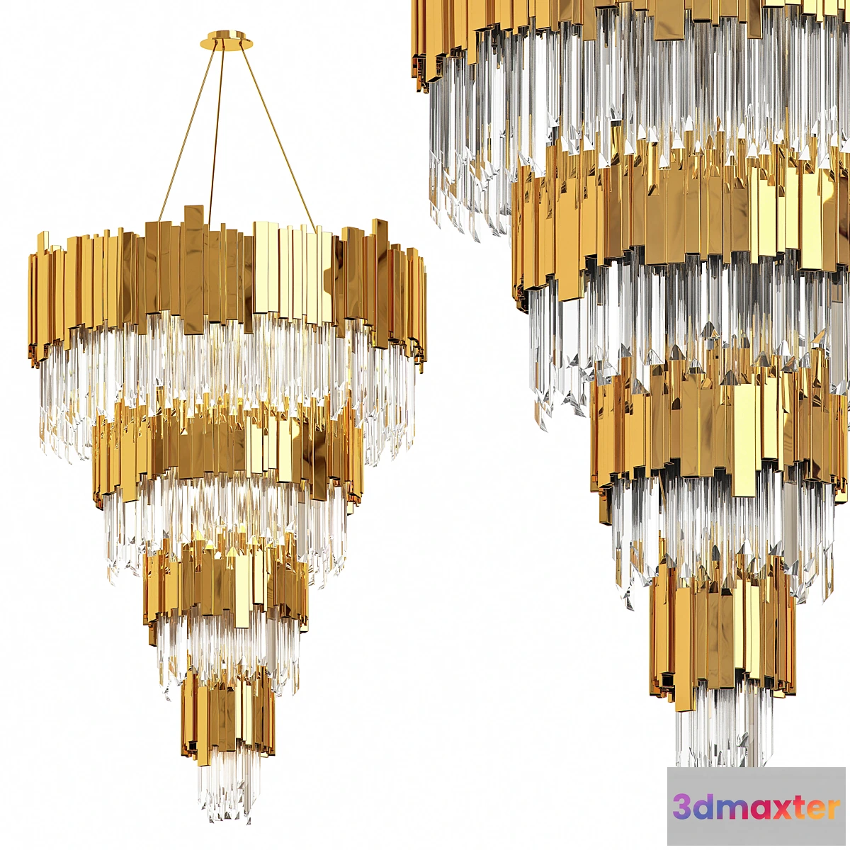 1447728 - LUXXU EMPIRE CHANDELIER 3D Max