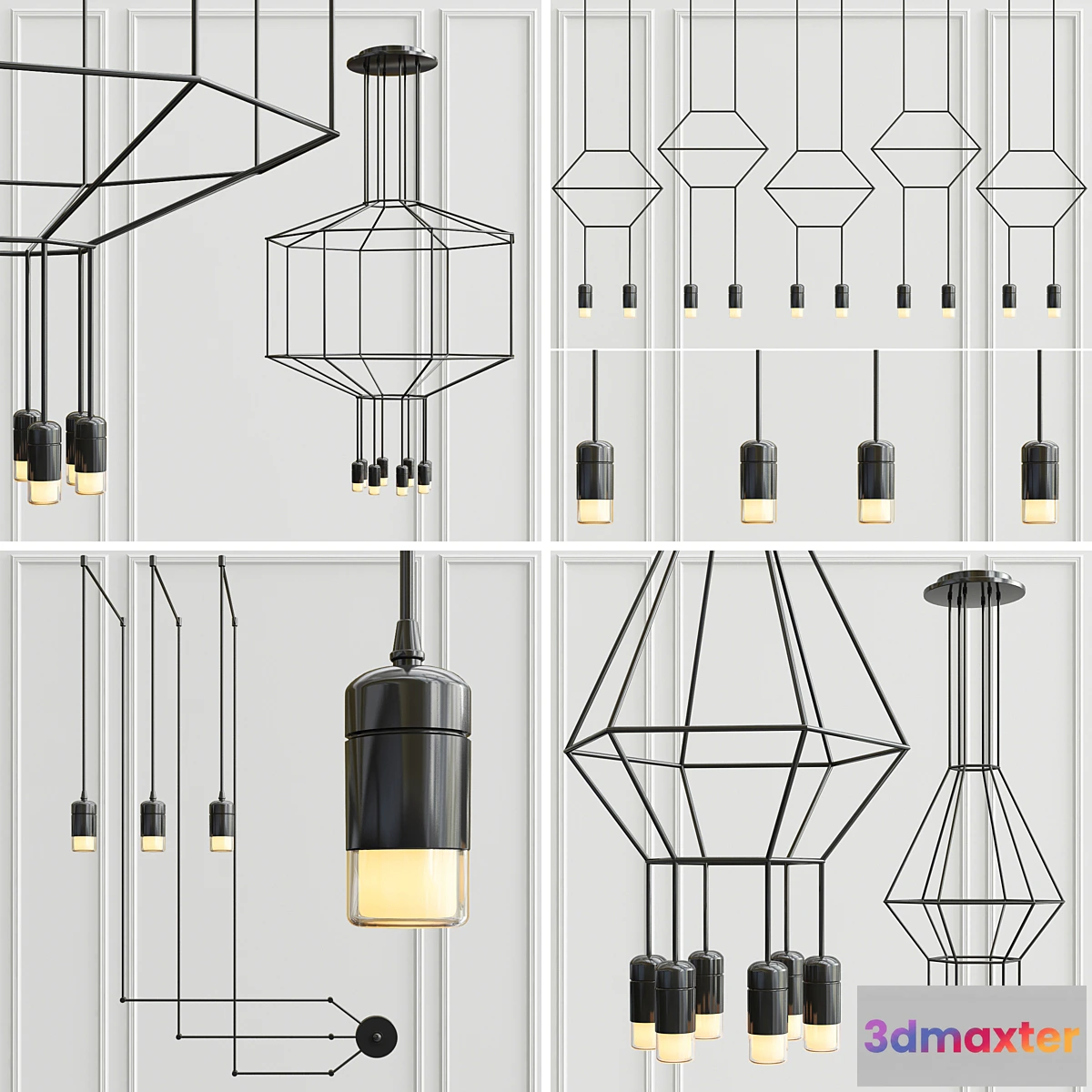 1448130 - Wireflow Vibia Collection 3D Max