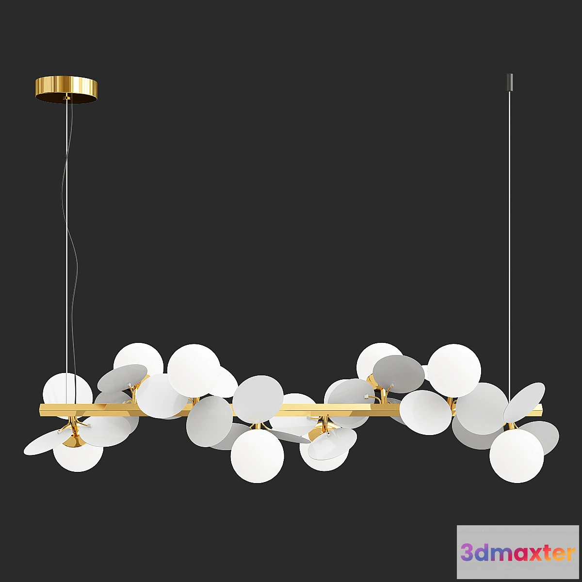 1448314 - MATISSE L SELF Chandelier 3D Max