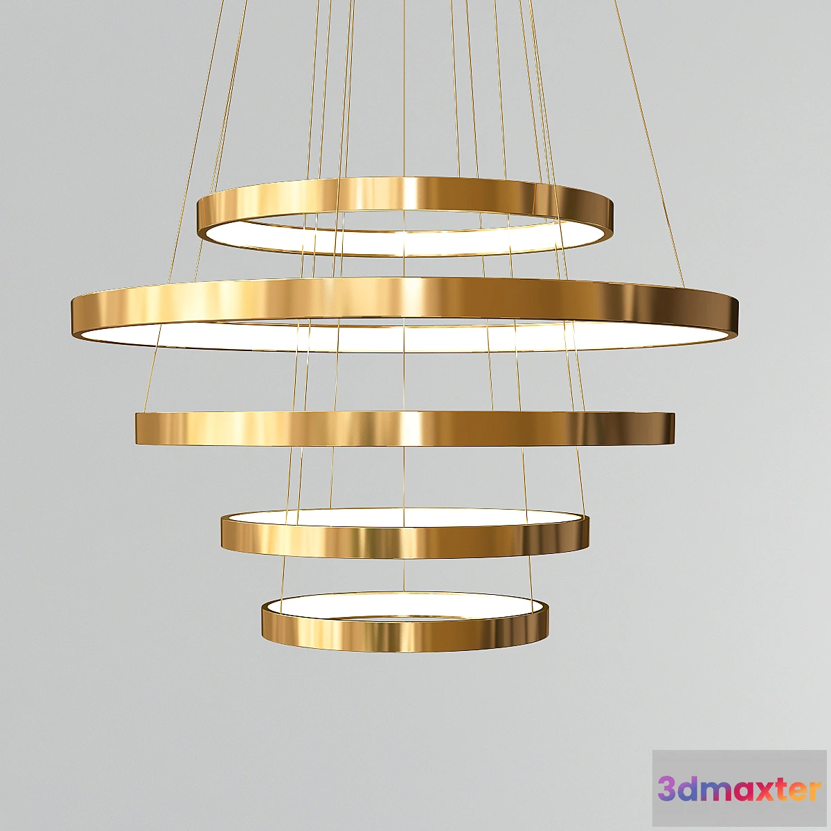 1448476 - Aura Taso Chandelier 3D Max