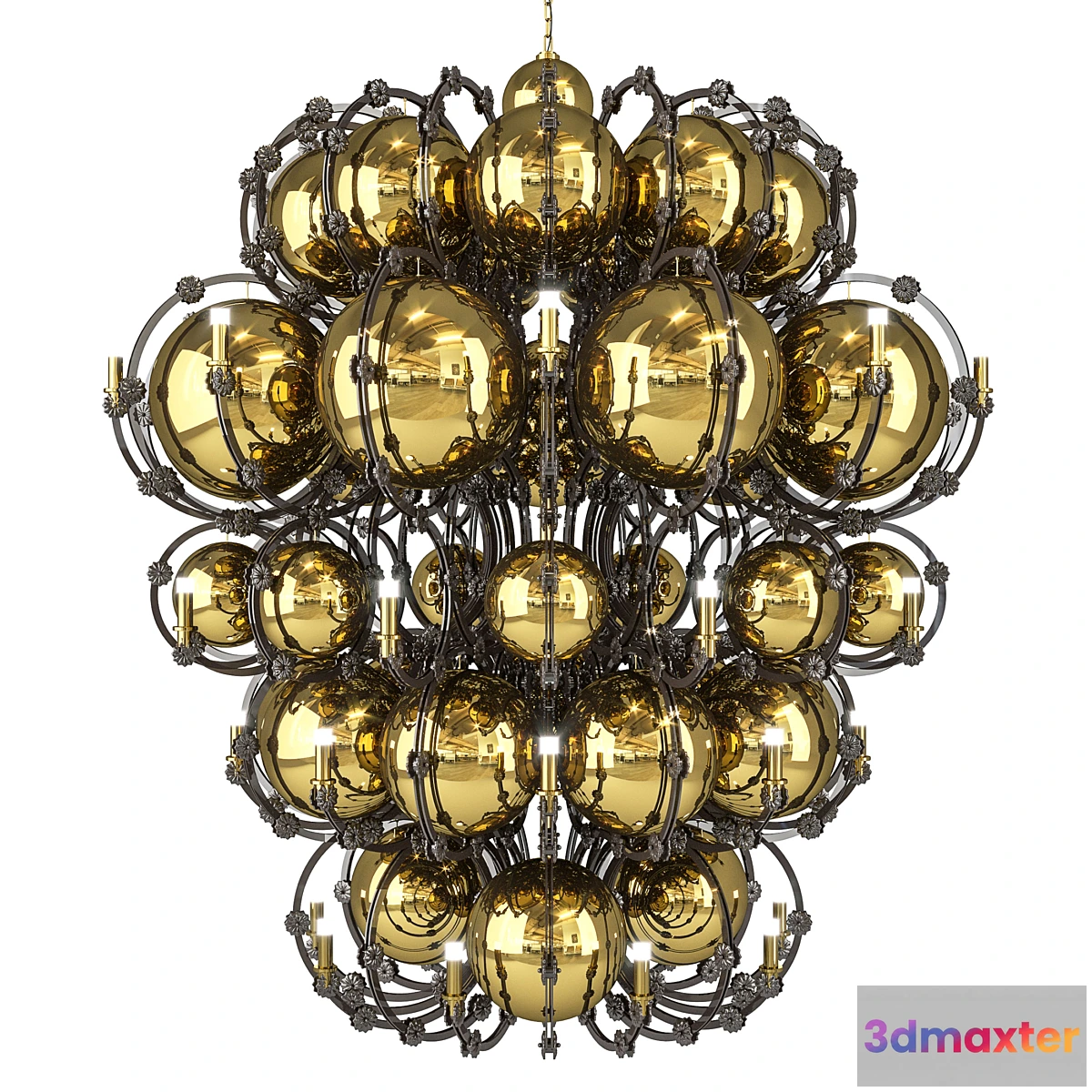 1448950 - KING XL CHANDELIER 3D Max