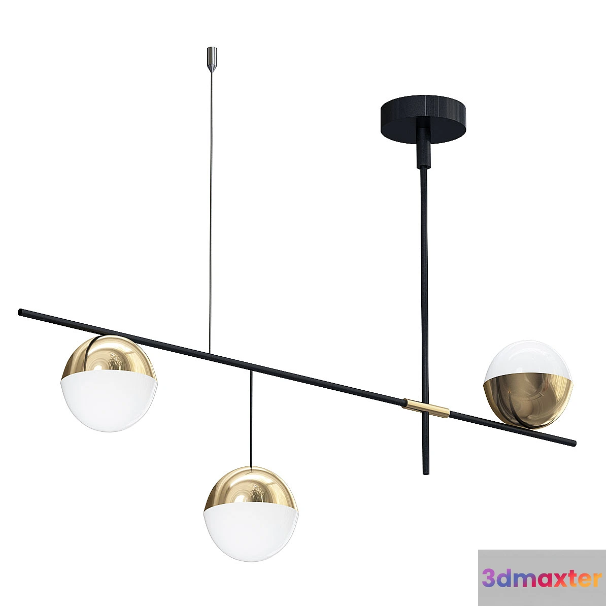1448974 - EDISLIVE 3-Light Chandelier 3D Max