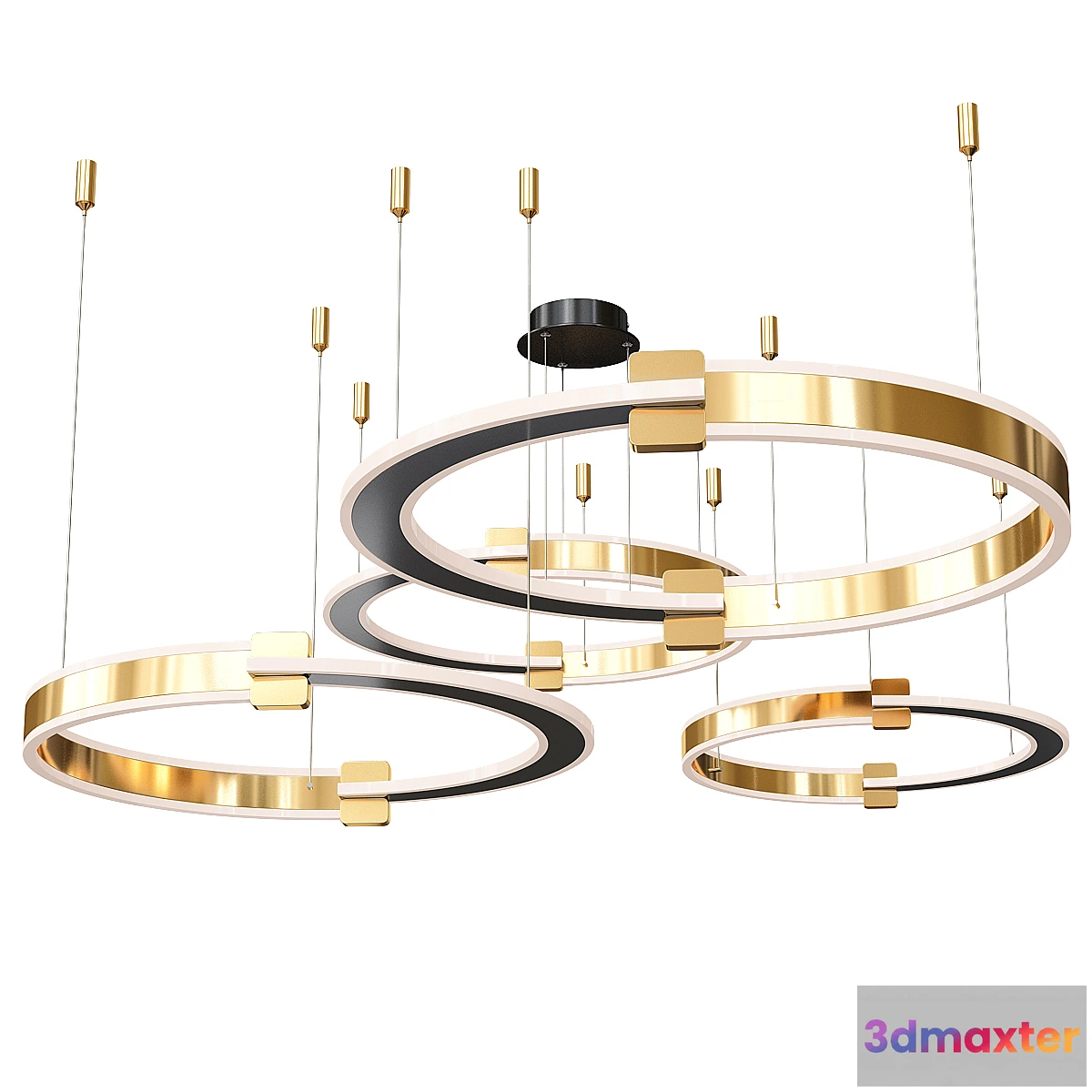 1449008 - Ring Chandelier 3D Max