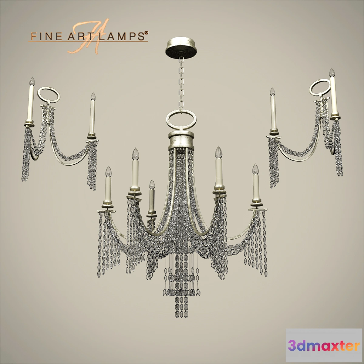 1449134 - Fine Art Lamps Cascades 3D Max