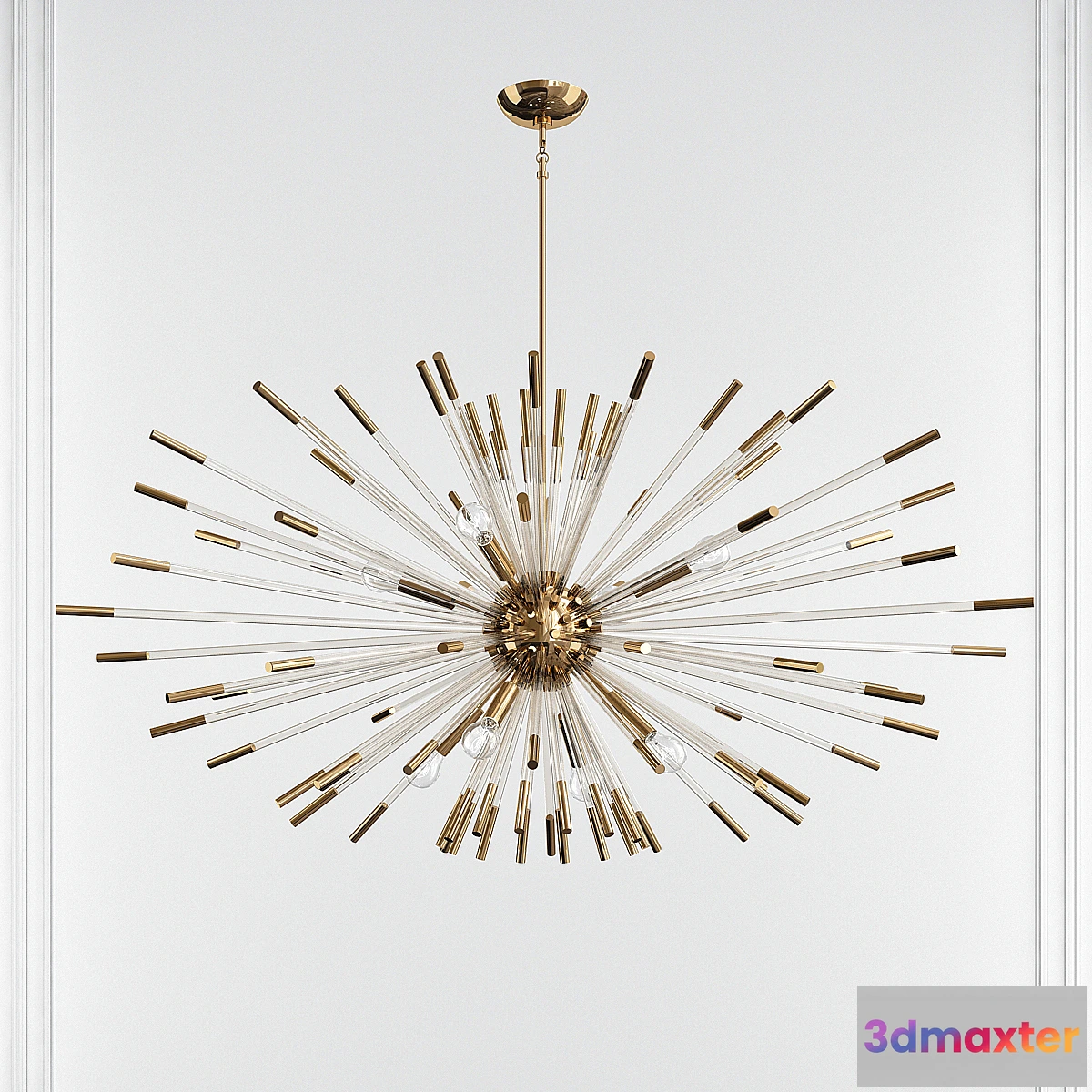 1449292 - Andromeda Chandelier by Robert Abbey 3D Max