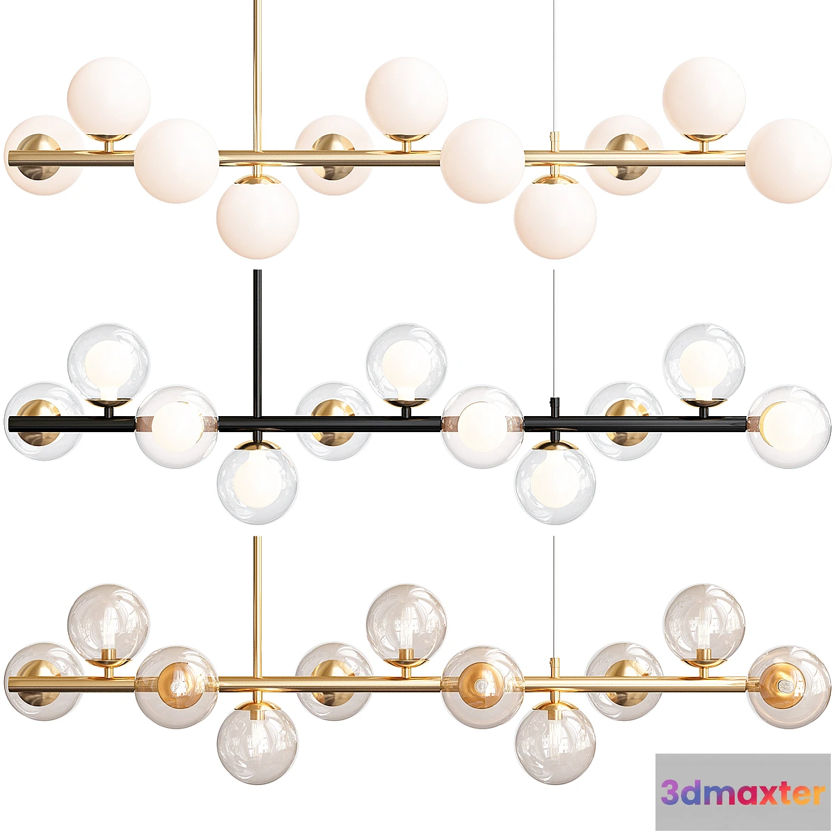 1449638 - Cluster 11 Lamps 3D Max