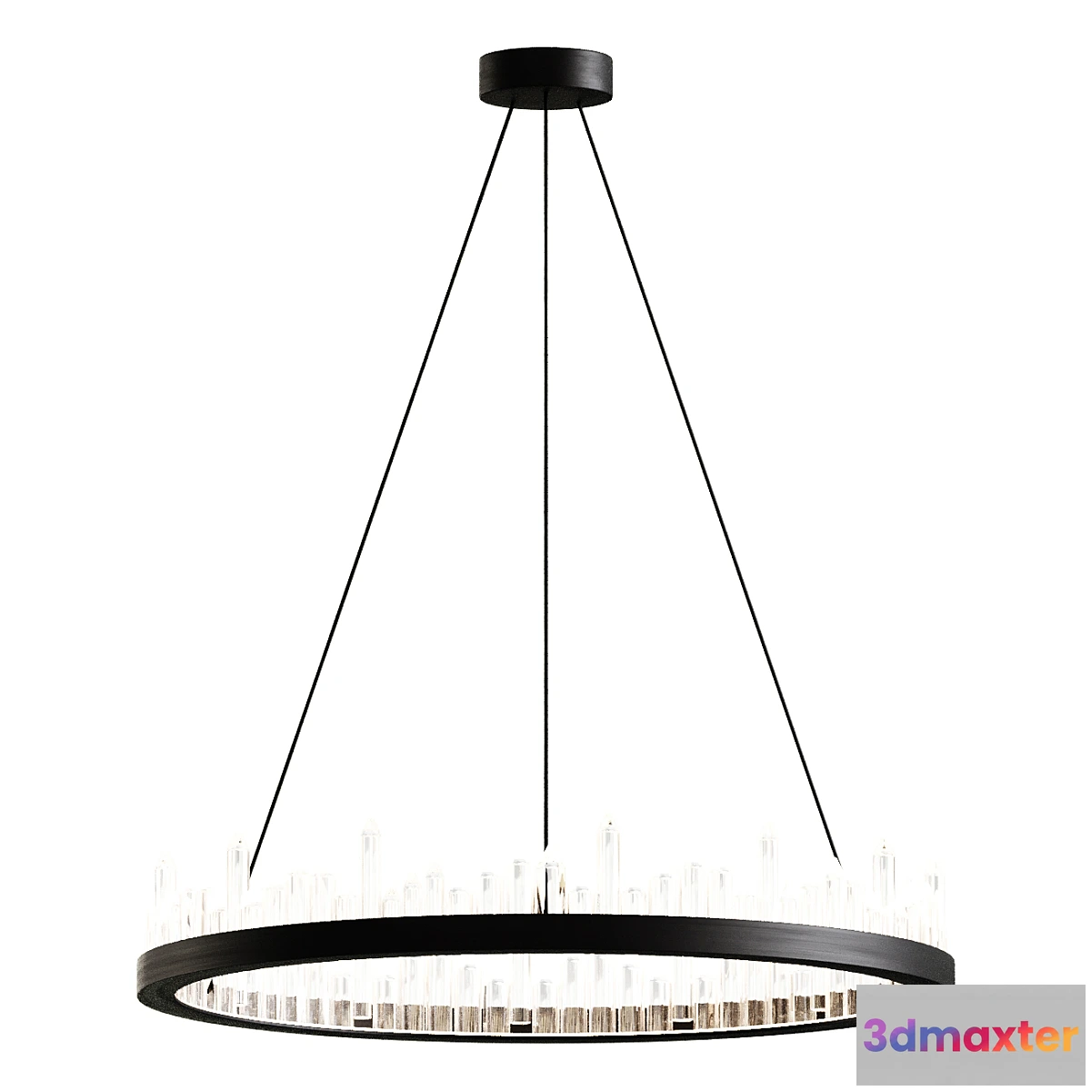 1449652 - Hanging Chandelier Crystal LED Chandelier Promethus Pendant Light 3D Max