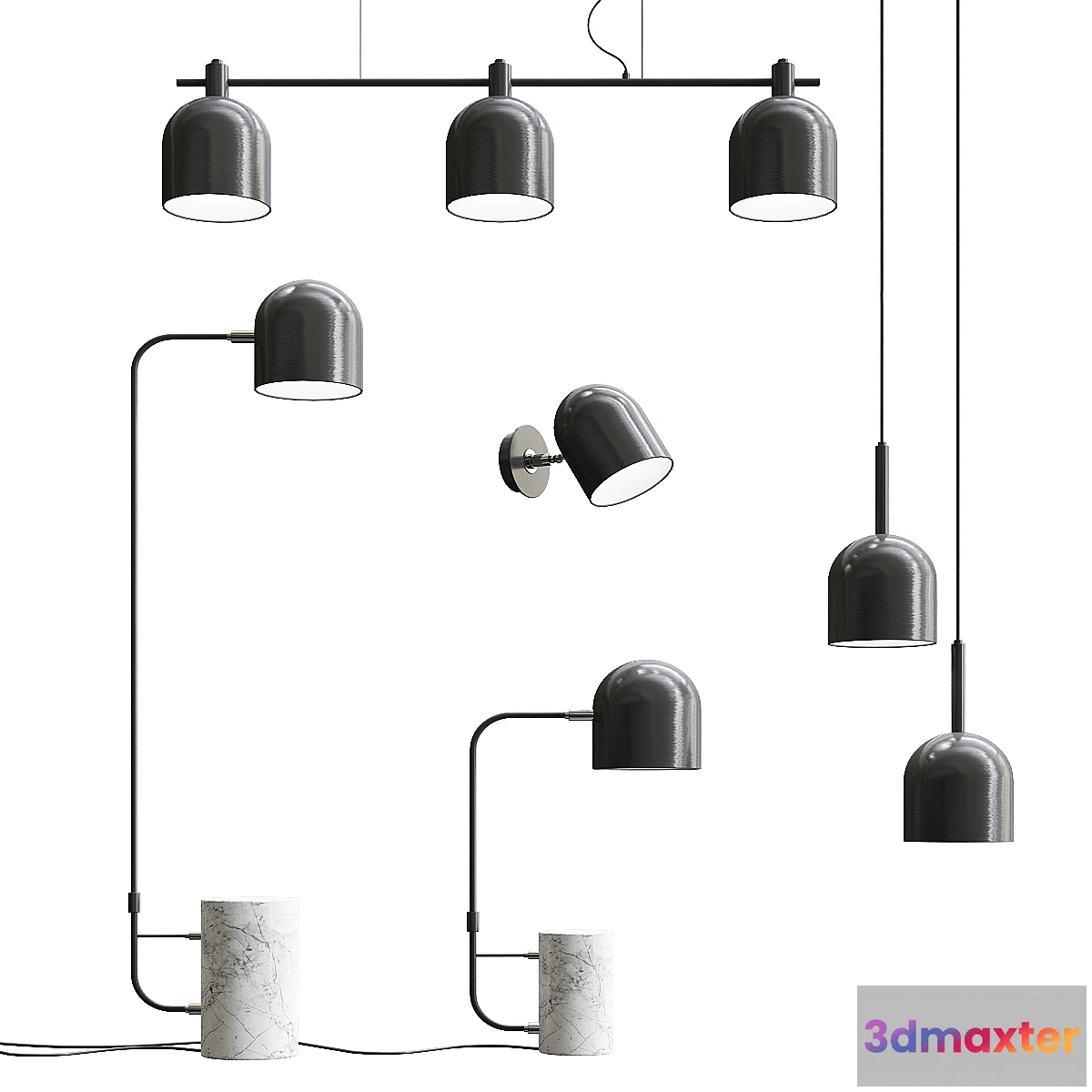 1449758 - Luca Lamp Collection - 5 types 3D Max
