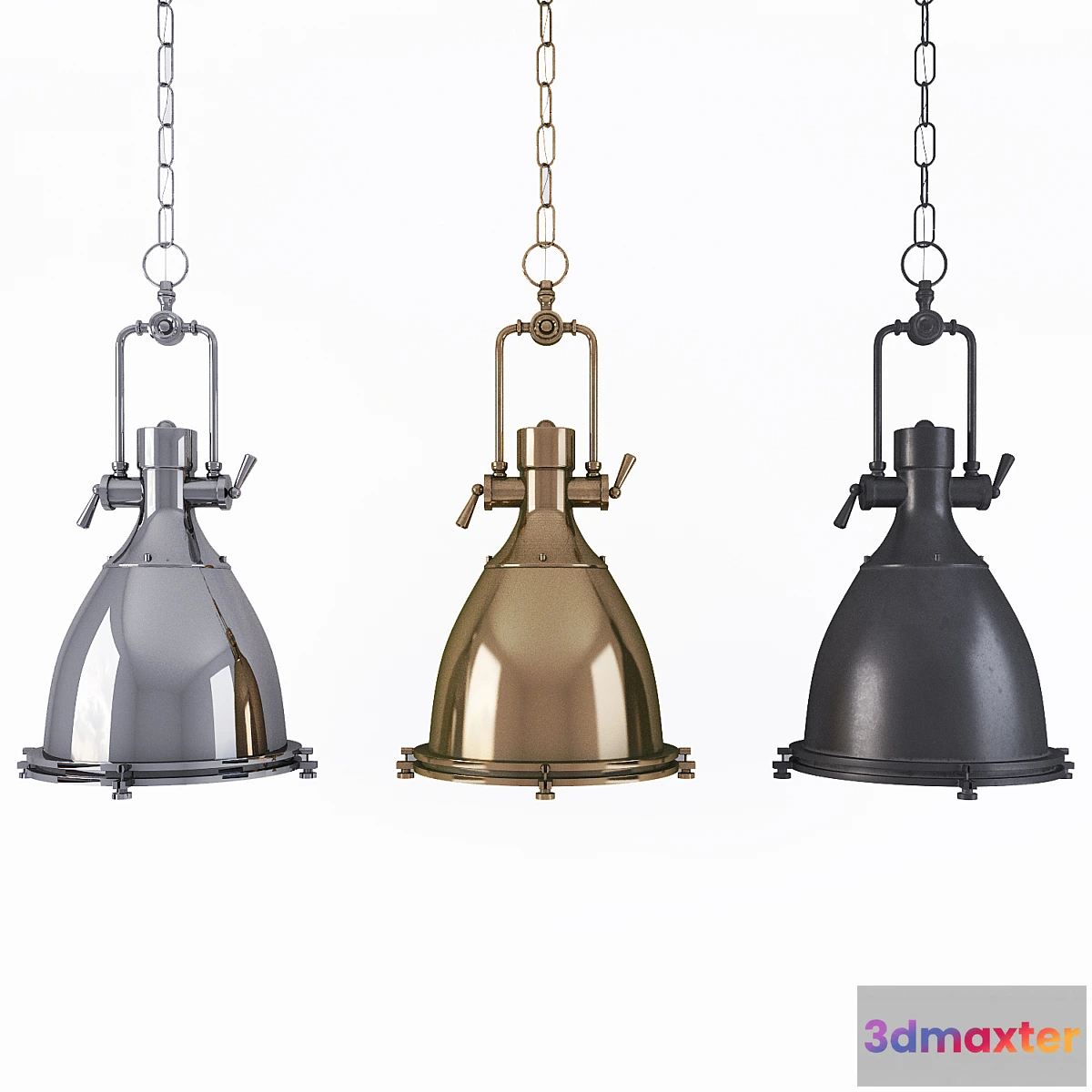 1449950 - LOFT STEAMPUNK SPOTLIGHT 3D Max