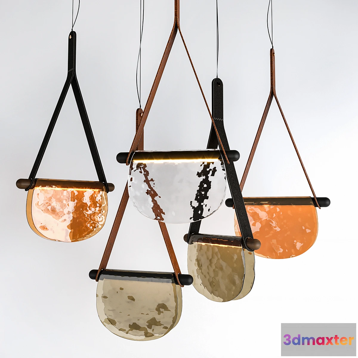 1450072 - Dali Pendant Lights from Tonin Casa 3D Max
