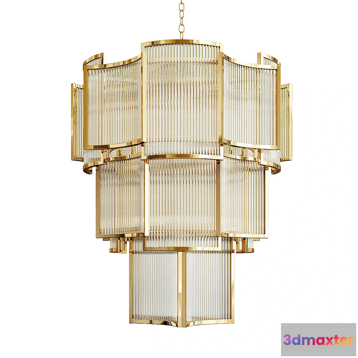 1450116 - Chandelier jet set 3D Max