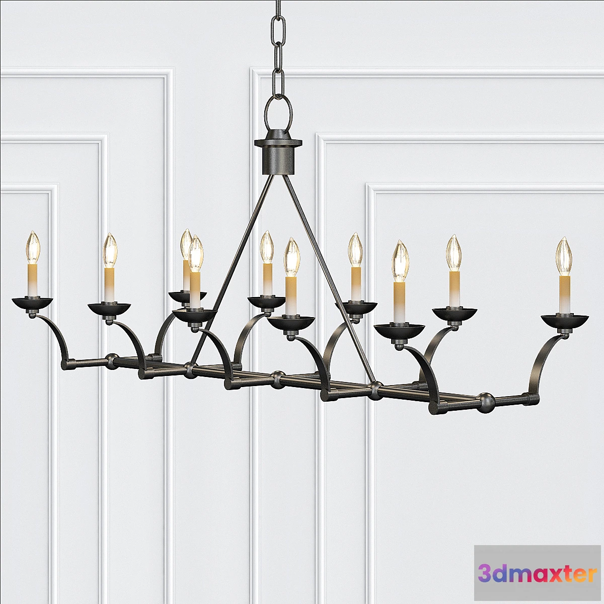 1450314 - Chandelier Ralph Lauren Lighting 3D Max