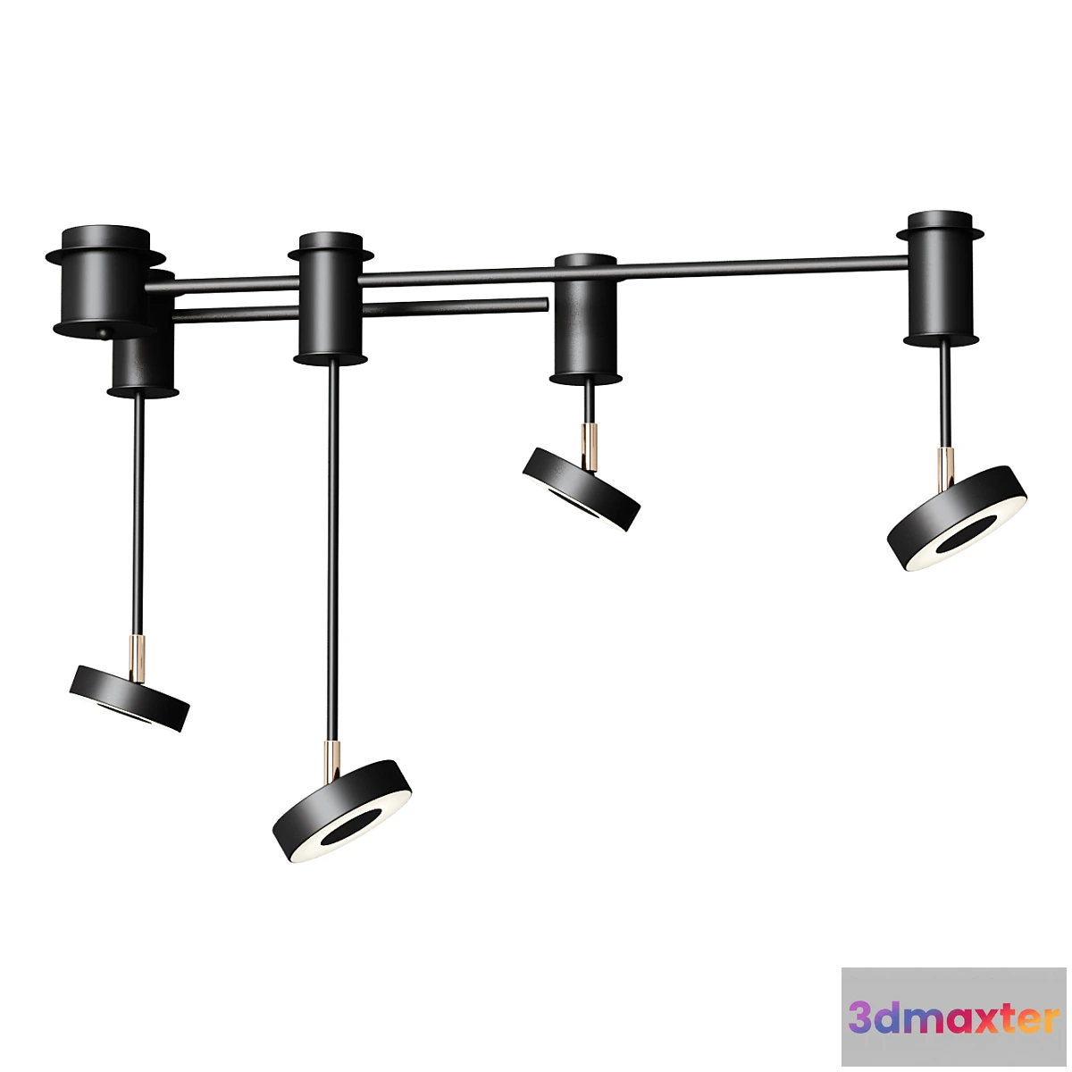 1451388 - Ceiling lamp Loft It Flock 10189_1000 Order code s141194-491 3D Max