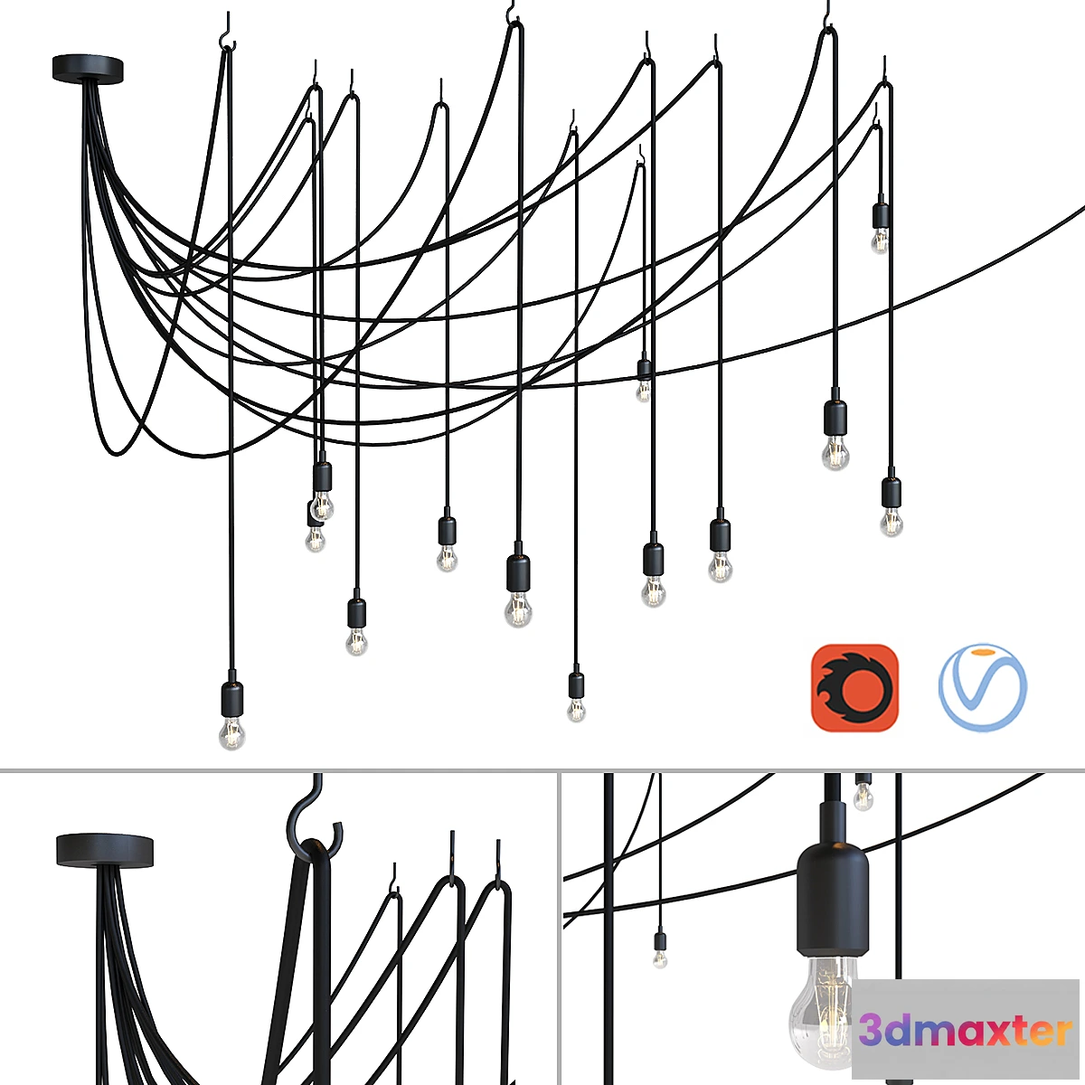 1451856 - Maman clear bulbs 3D Max