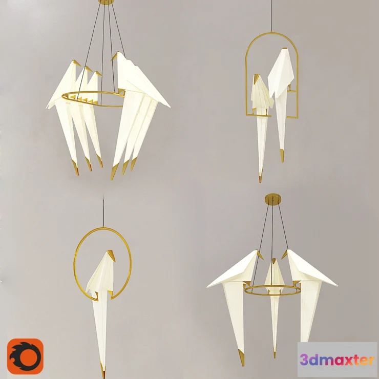 1451868 - Origami Bird2 3D Max