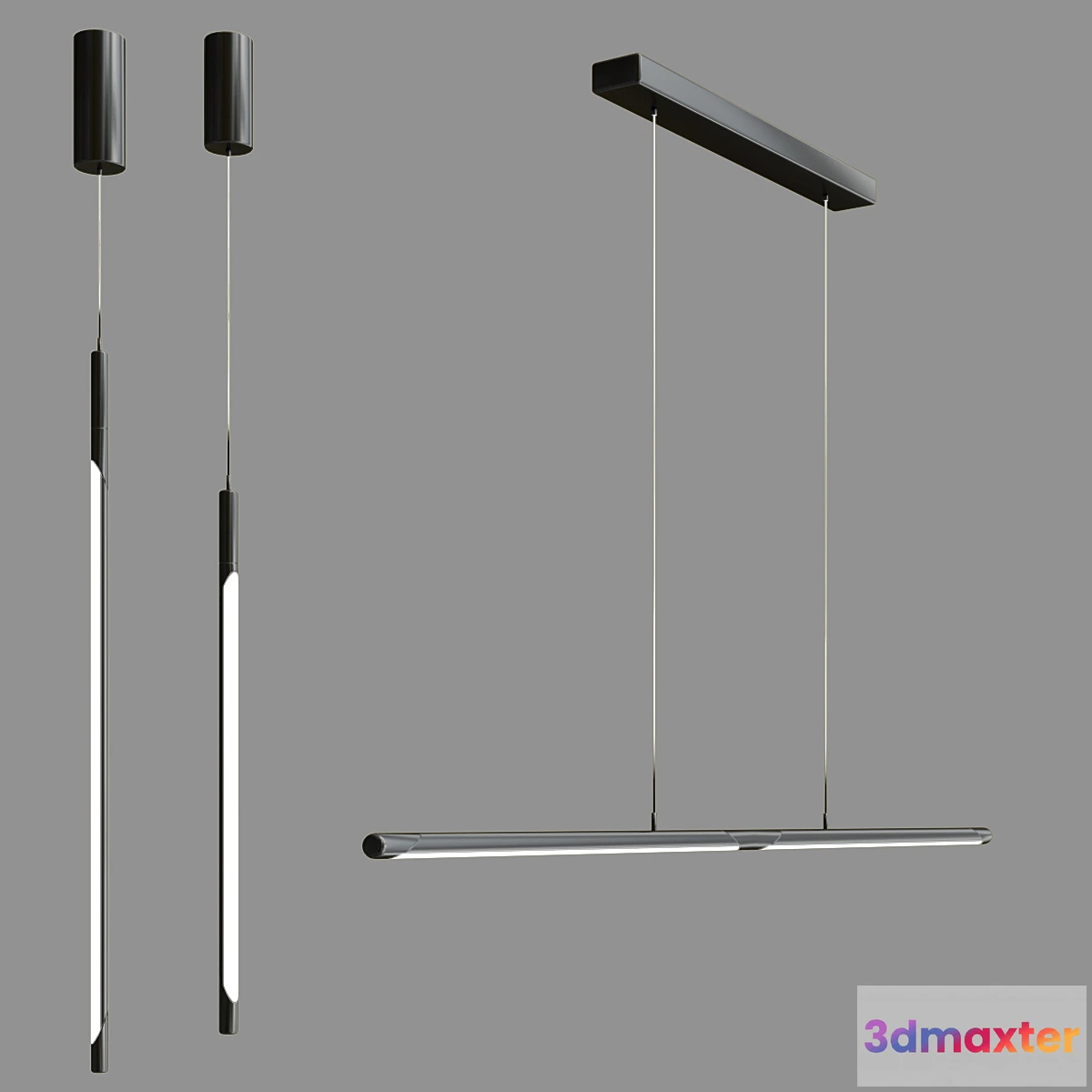 1451916 - ST-Luce pendant light collection 3D Max