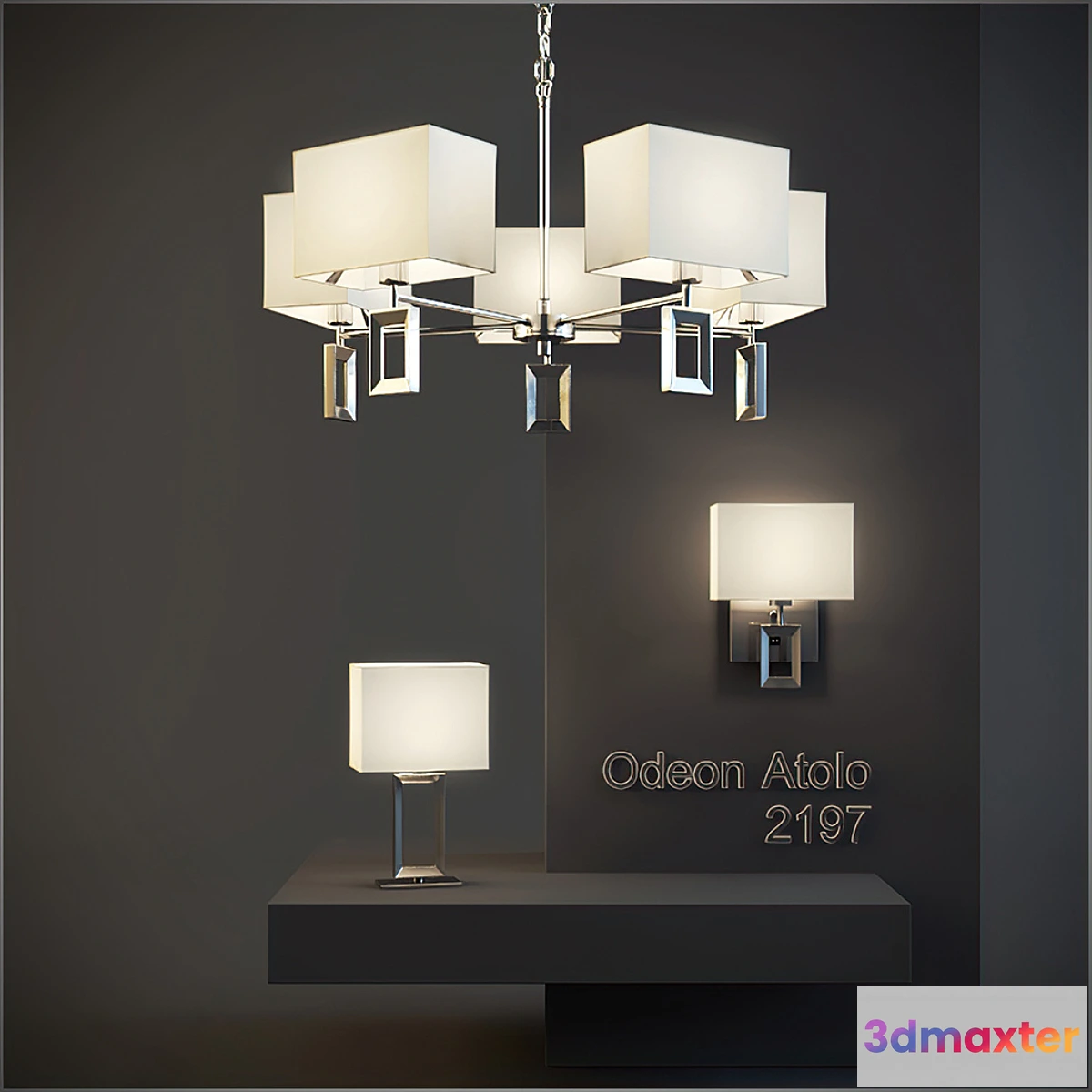 1451934 - “PROFI” Odeon Light (Atolo 2197) 3D Max