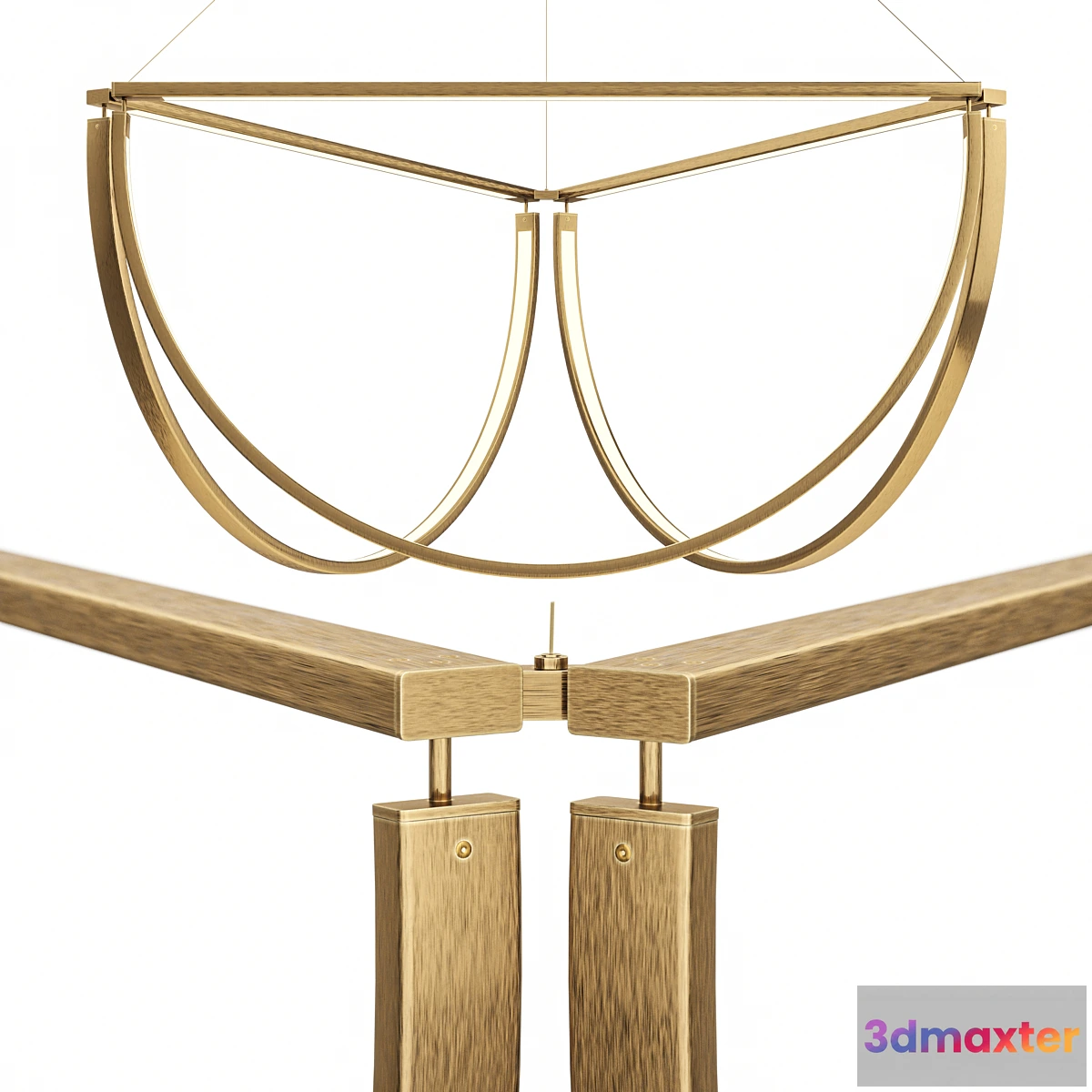 1452096 - Chord Cluster Chanderlier by Studio Alex Allen 3D Max