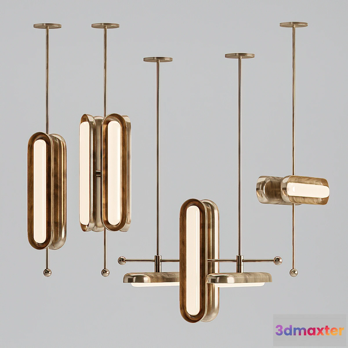 1452288 - 4 lamps Lampatron bind  Apparatus Circuit 3D Max