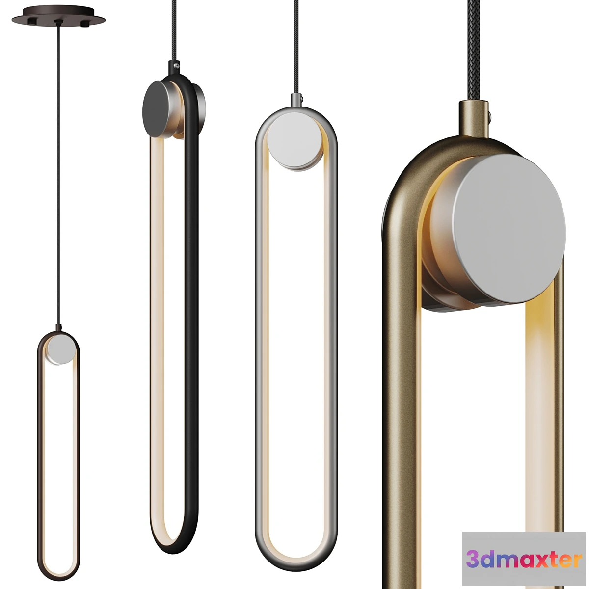 1452506 - Mavey Pendant by OROA 3D Max