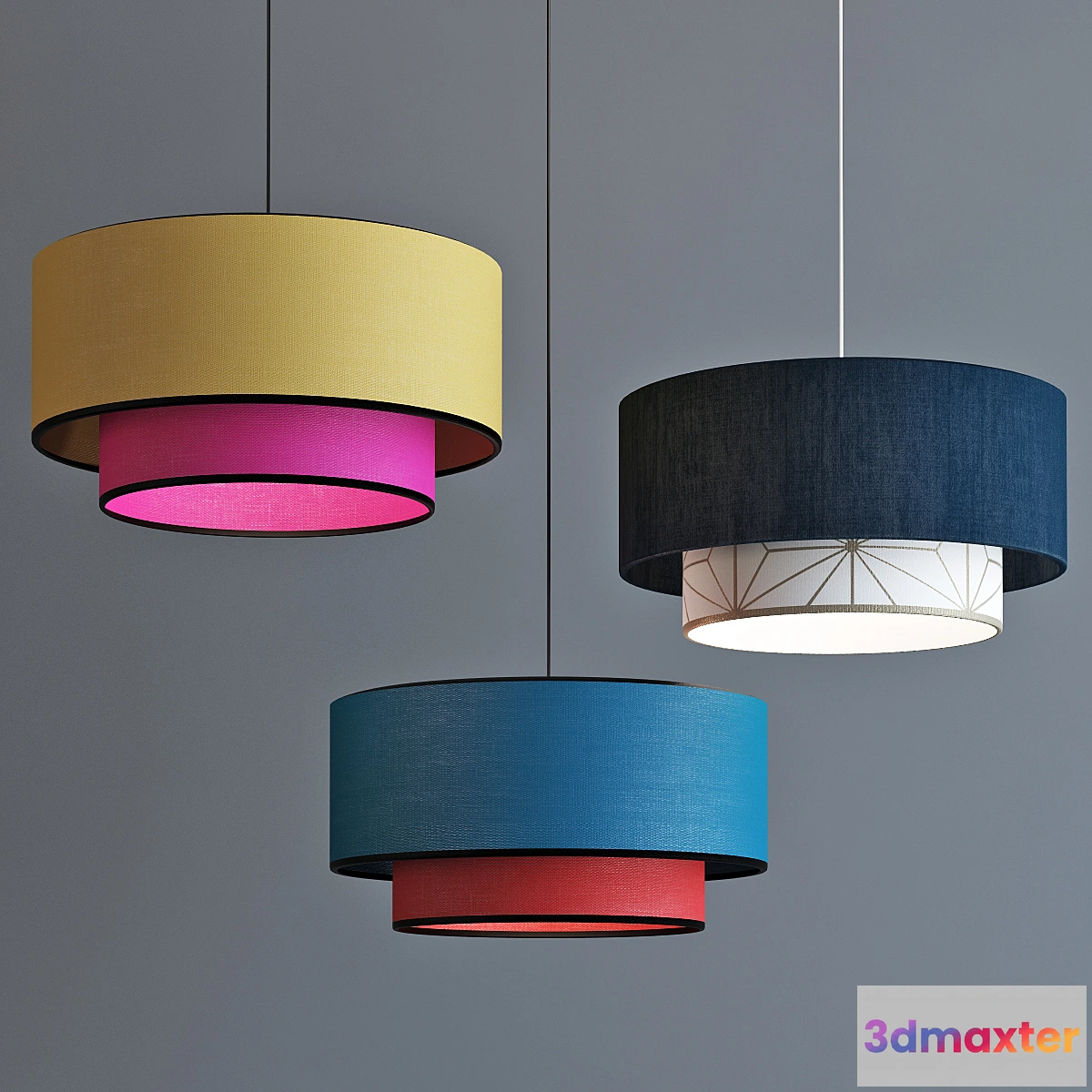 1452554 - Metropolight Suspension Stratos Marl 3D Max