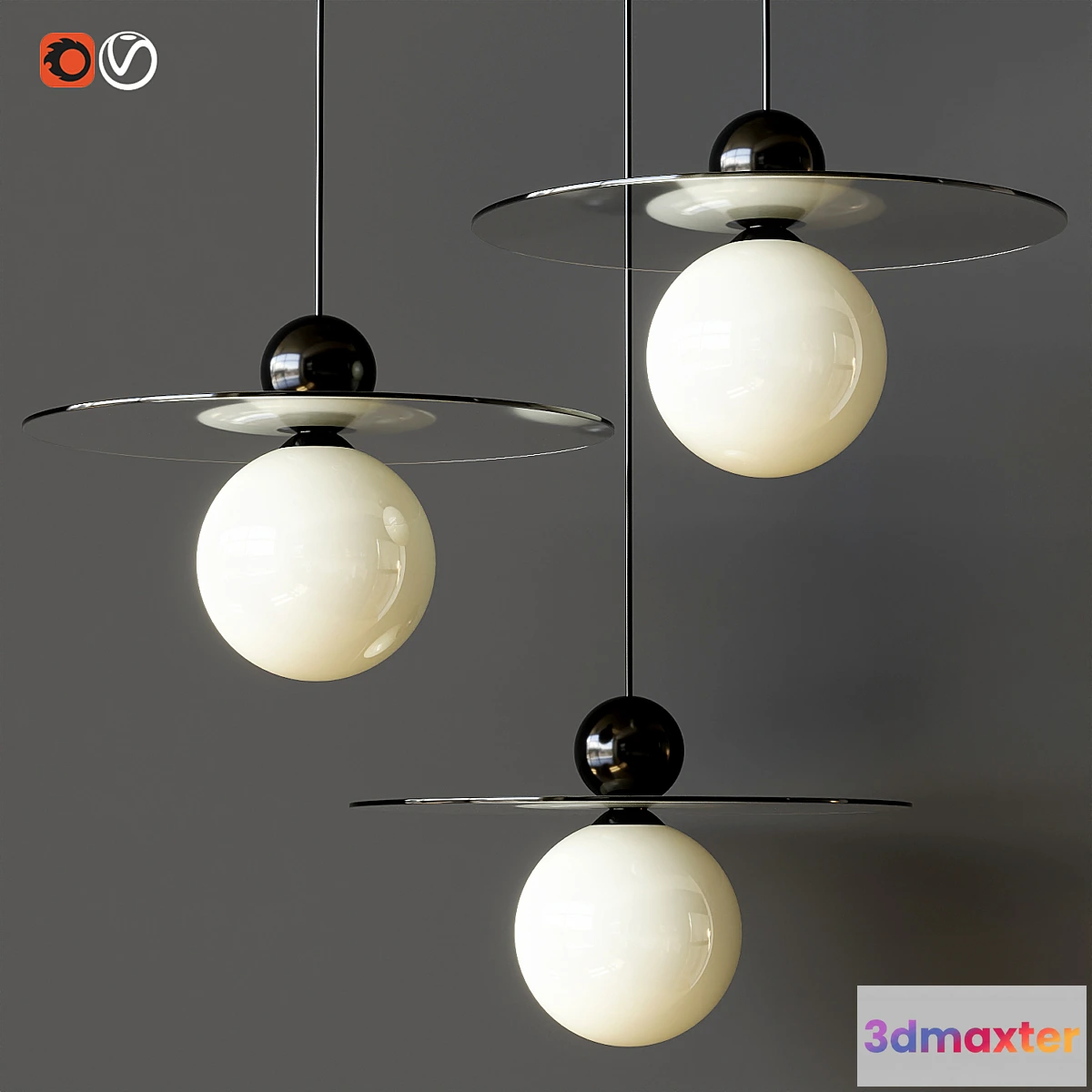 1452750 - Pendant lamp Dafs 3D Max