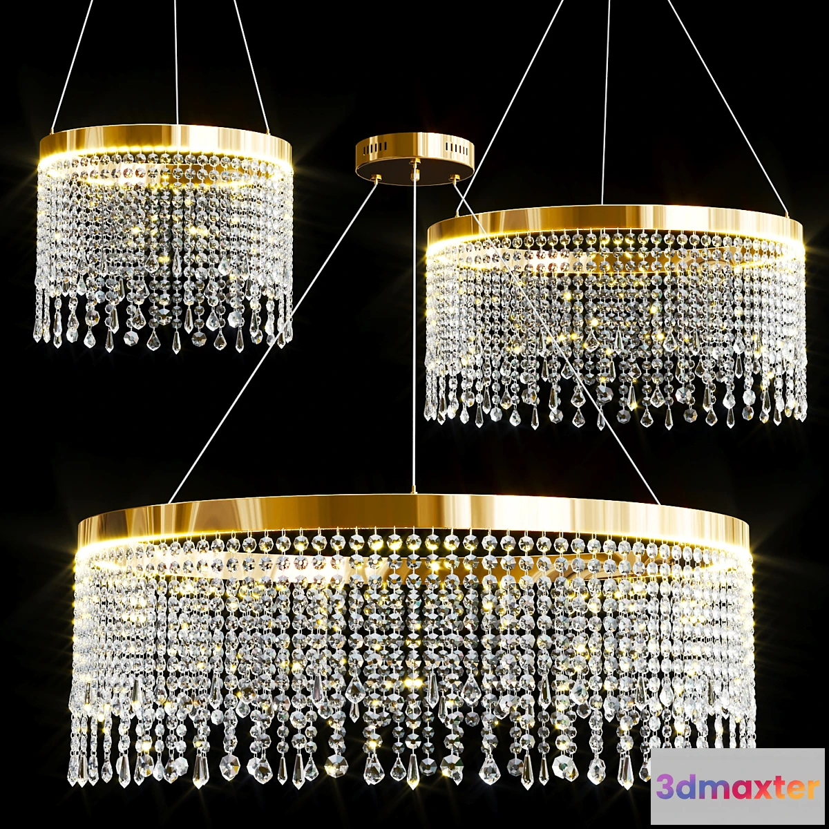 1452986 - CASSANDRA CHANDELIER COLLECTION 3D Max