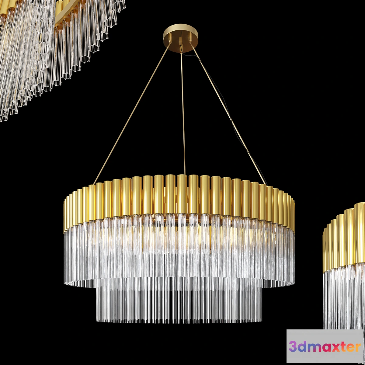 1453126 - Chandelier Castro Lighting Arcade 3D Max
