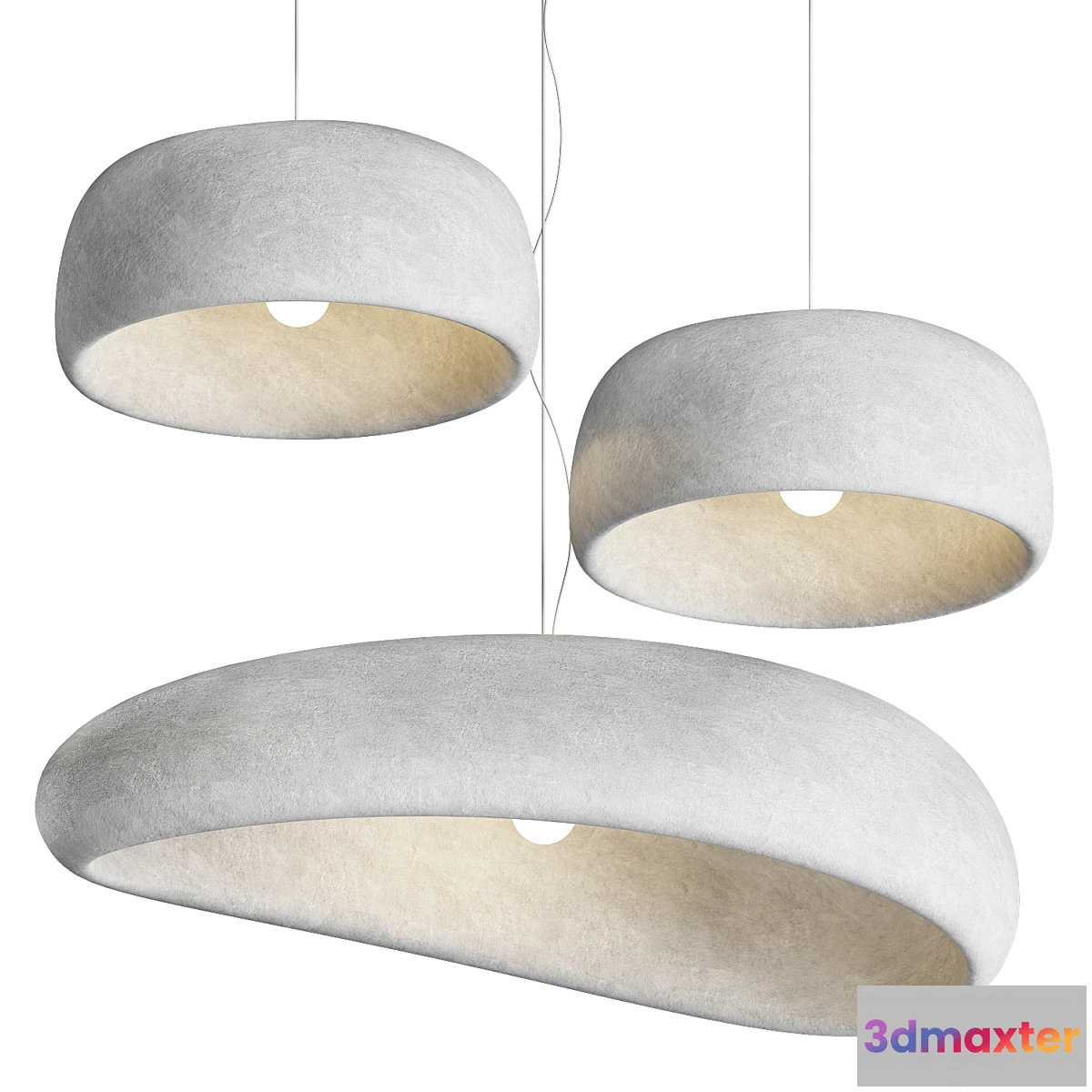 1453284 - Japanese Wabi Sabi Pendant Lamp 3D Max