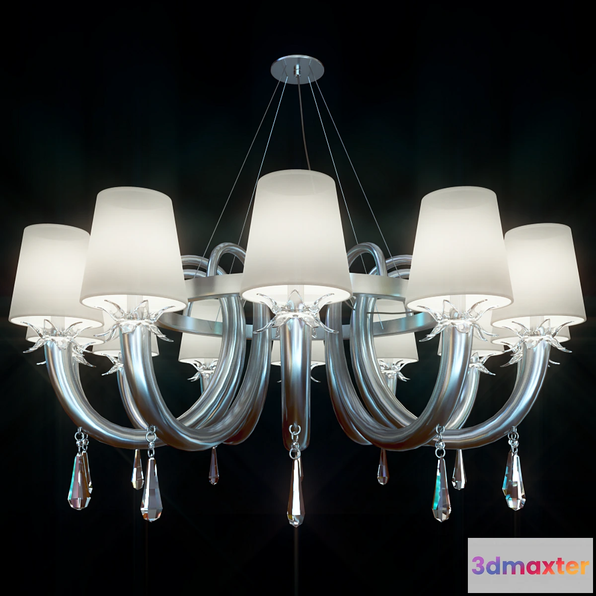1453602 - Chandelier De Majo 3D Max