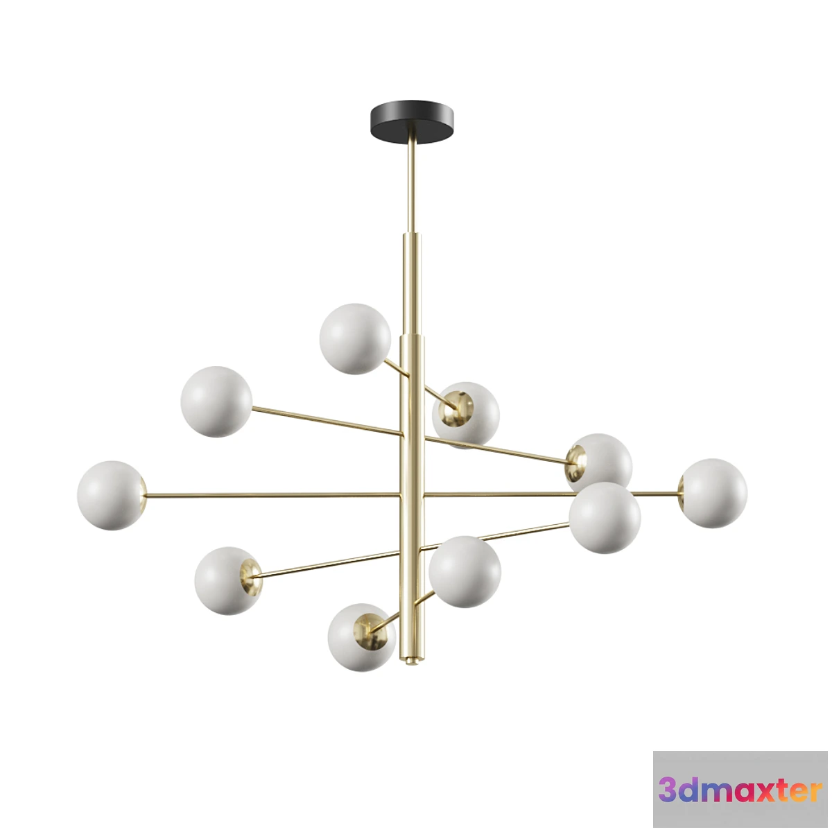 1453716 - Designer chandeliers and lighting fixtures Direct 10 gold 3D Max