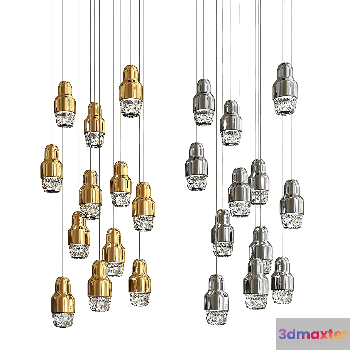 1453920 - Fedoro Suspension Lights 3D Max