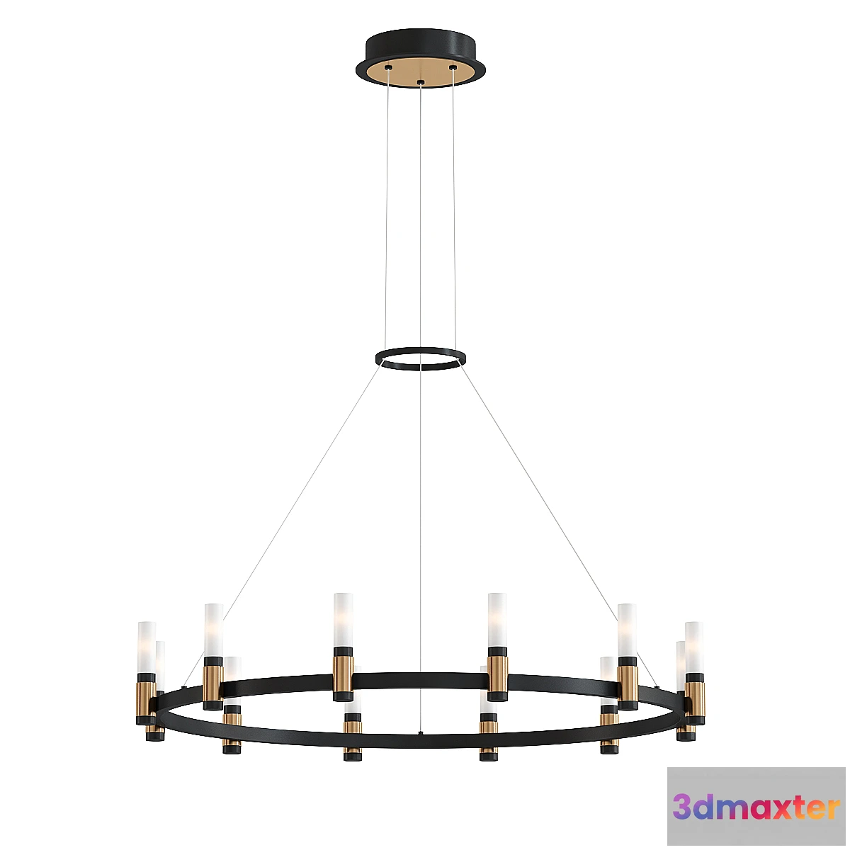 1454034 - Albany Round Chandelier 3D Max