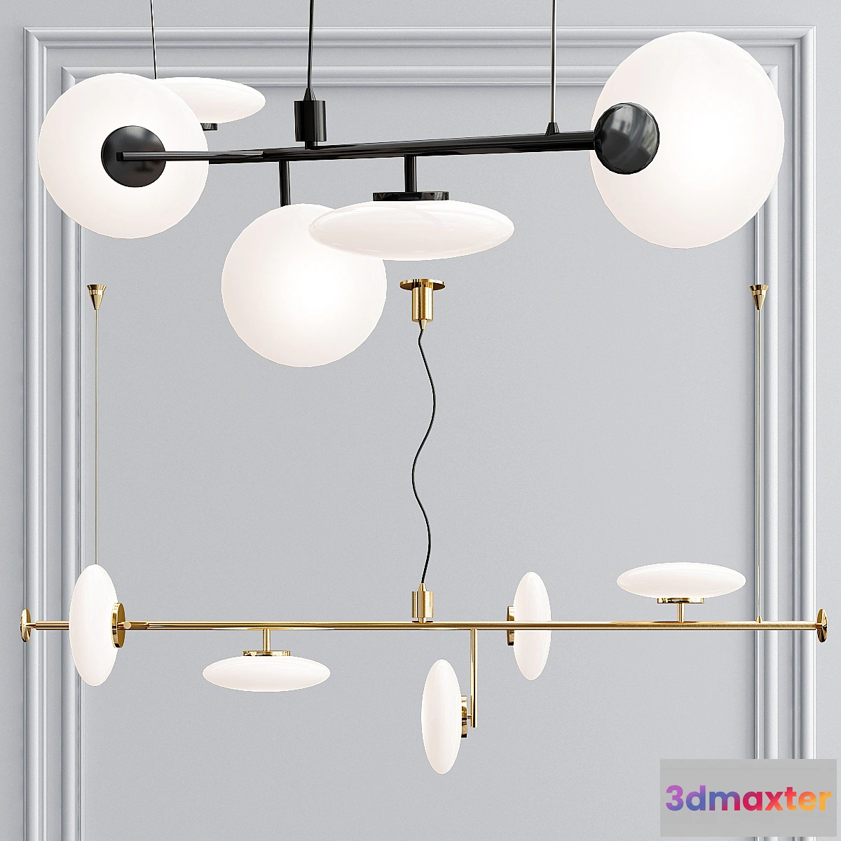 1454106 - Mami Horizontal Pendant by Penta 3D Max