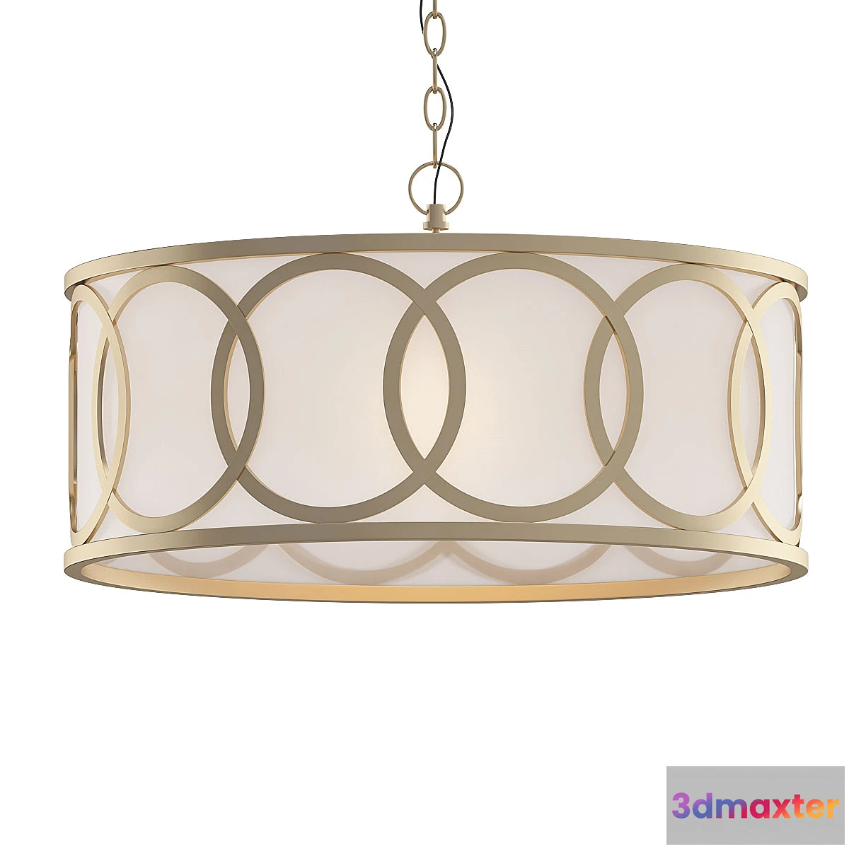 1454150 - Townsend 3-Light Chandelier 3D Max