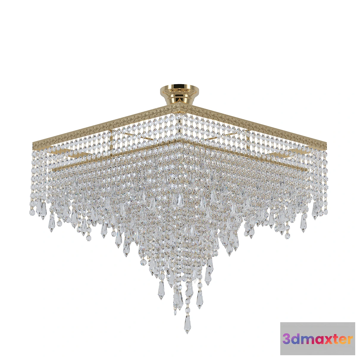 1454176 - Chandelier Prima E 1.3.50X50.600 G 3D Max