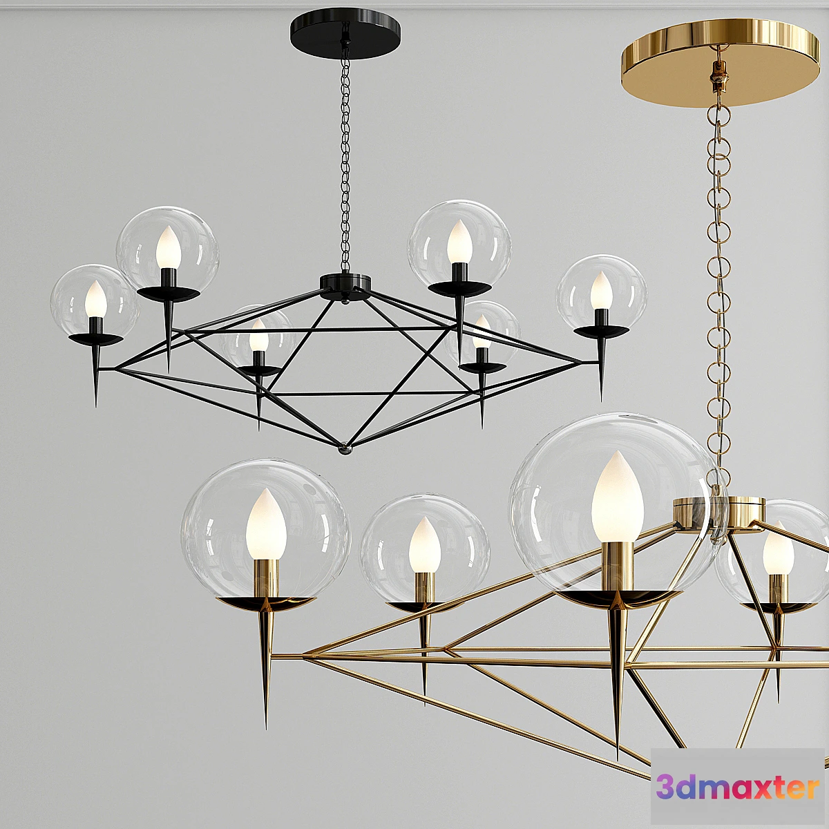 1454380 - rowan gold black 3D Max