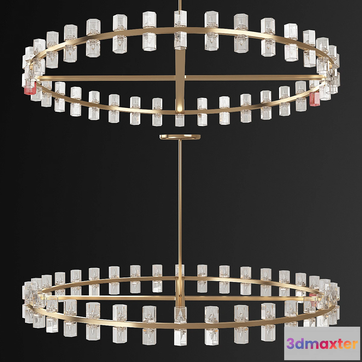 1454574 - Restoration Hardware Arcachon Round Chandelier 3D Max