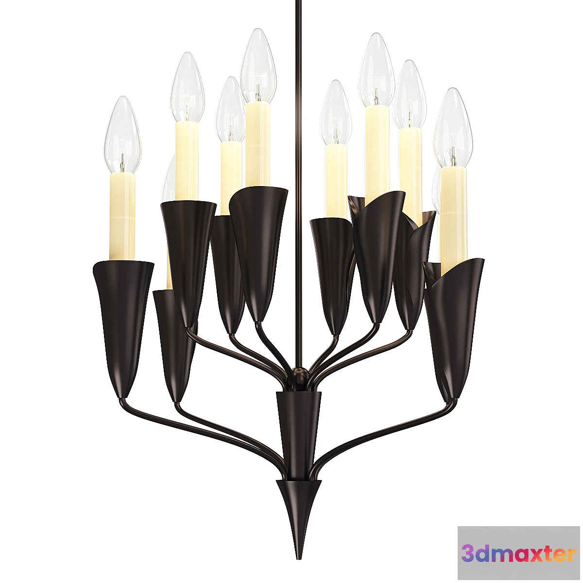 1454686 - Aiden Chandelier by Chapman & Myers from Visual Comfort 3D Max