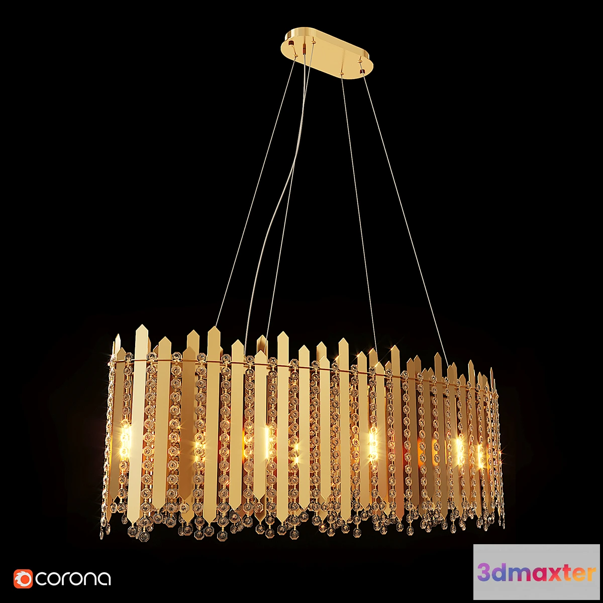 1454712 - Chanel L 3D Max