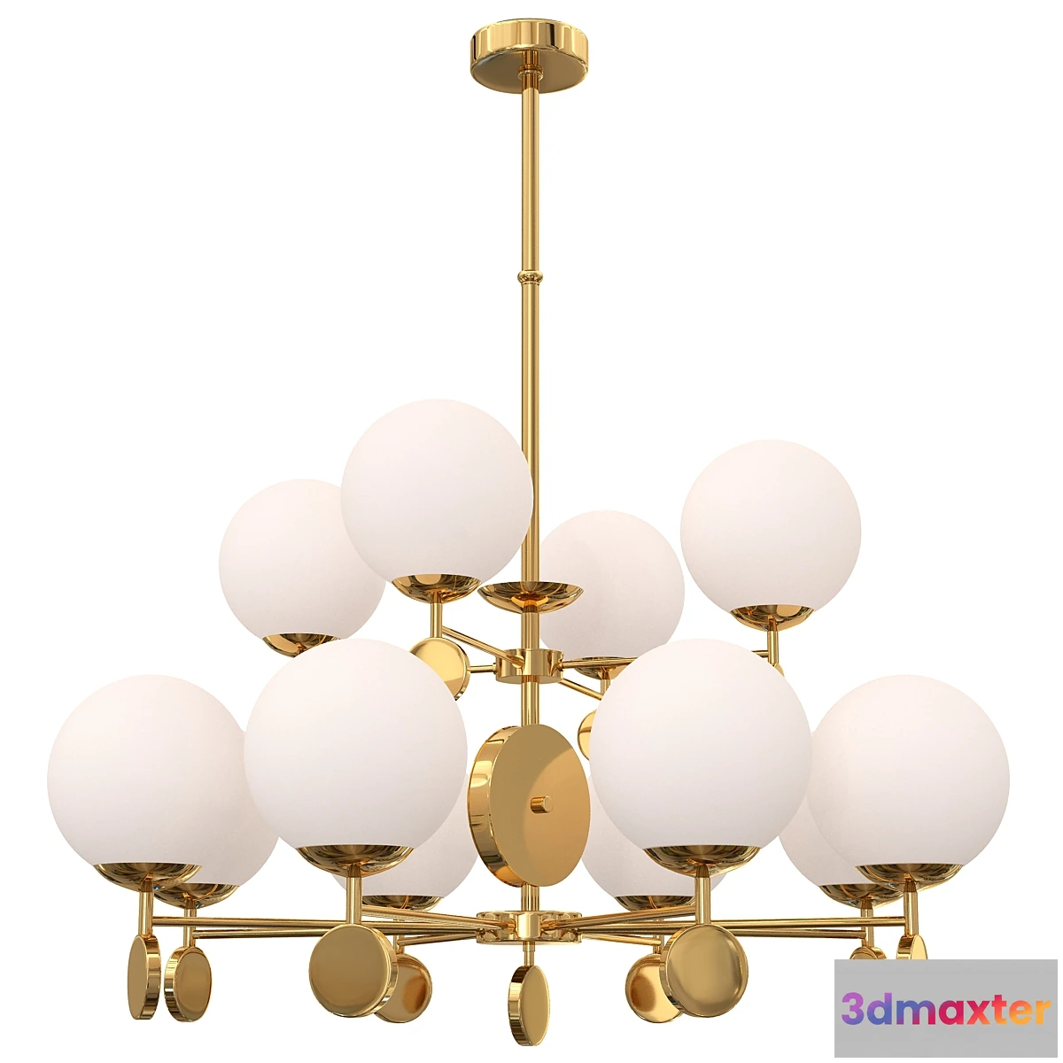 1454848 - Ceiling chandelier Marsela 3D Max