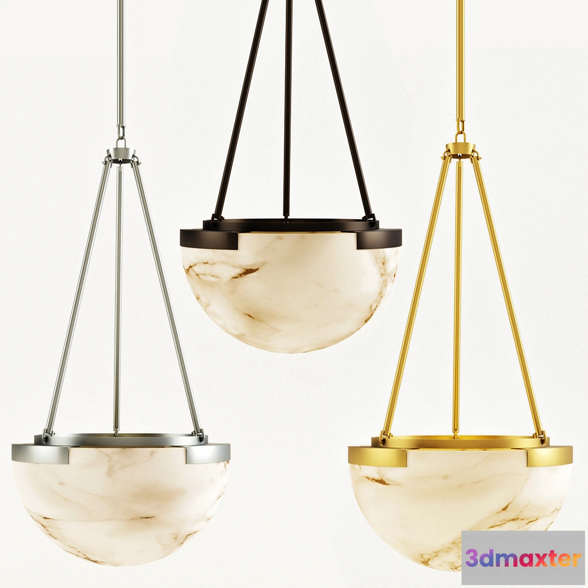 1454986 - Melange Small Pendant 3D Max