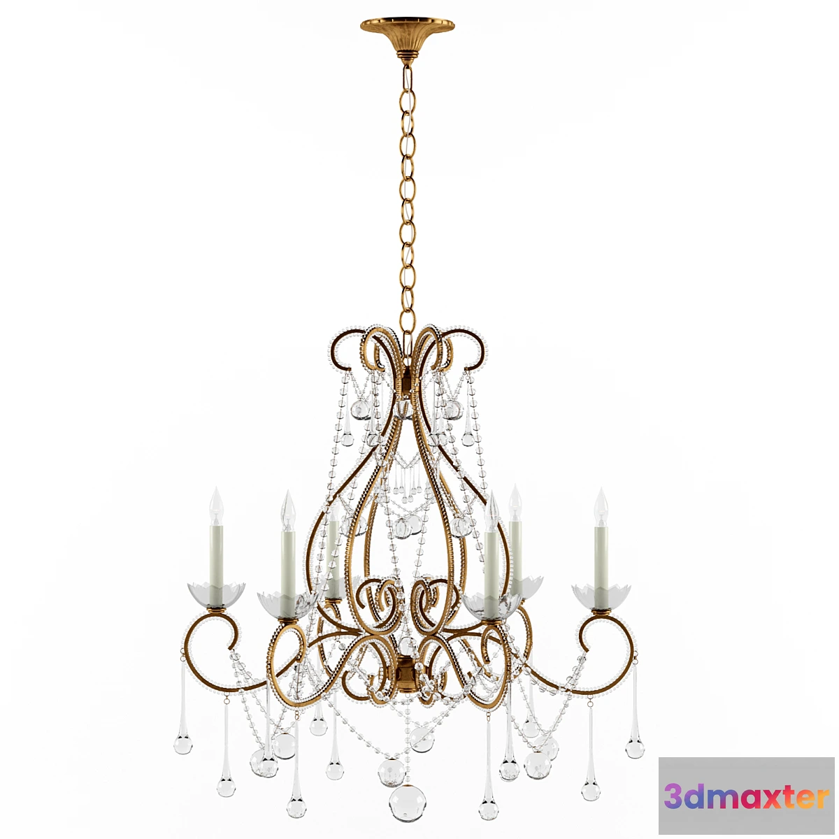 1455240 - Visual Comfort E. F. Chapman Gloster 3D Max