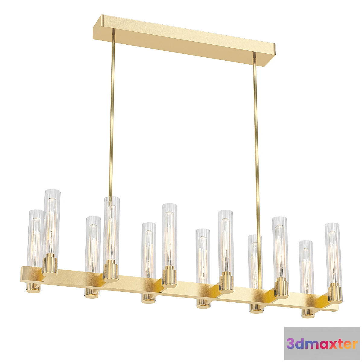 1455388 - PASTIS LINEAR CHANDELIER 3D Max